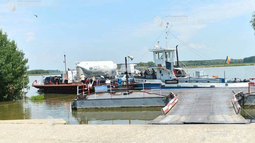 Cursele cu feribotul între Călăraşi şi Silistra vor fi reluate începând de luni