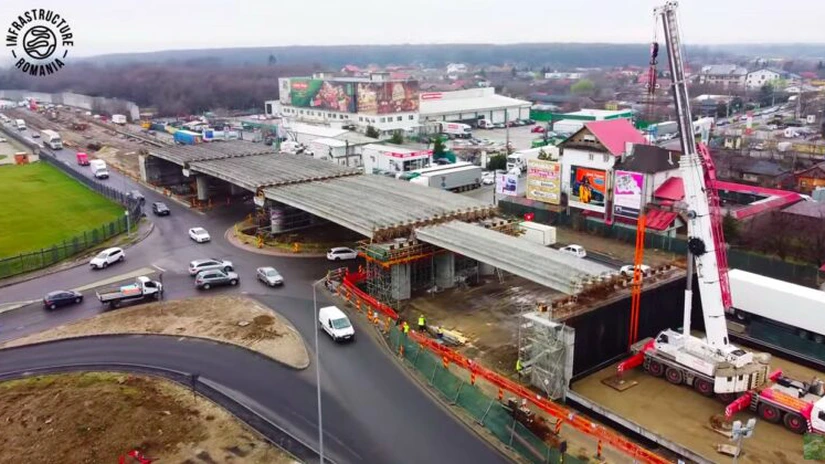 Drulă: Pasajul Mogoșoaia de pe Centura Capitalei va fi gata la 1 octombrie