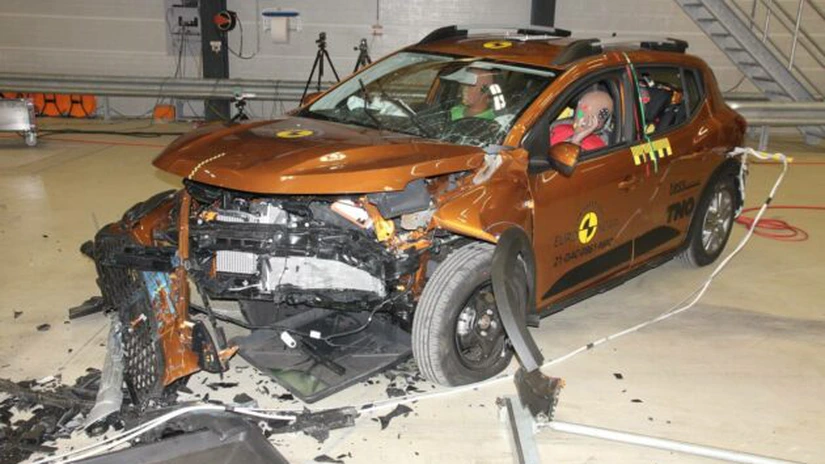 Dacia Sandero și Logan au obținut doar două stele la testele Euro NCAP - VIDEO