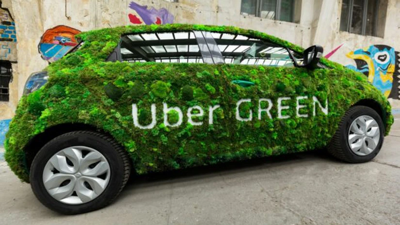 Uber introduce maşini hibrid. Serviciul Uber Green, utilizat de peste 345.000 de persoane în România, în ultimii trei ani
