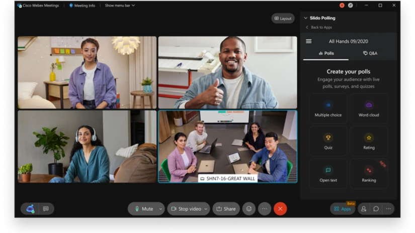 Cisco anunță inovații Webex care permit organizarea de evenimente hibride și un mod de lucru incluziv