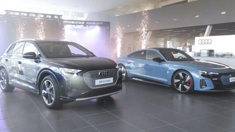 Audi a prezentat oficial în România noile e-tron GT și Q4 e-tron