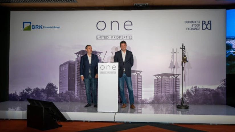 Compania One United Properties s-a listat oficial la Bursa de Valori București