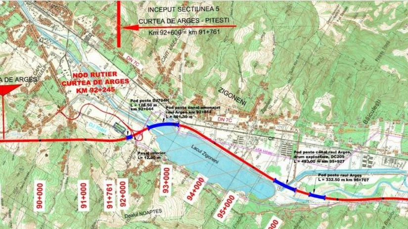 Cătălin Drulă a anunțat că încep lucrările pe tronsonul Piteşti - Curtea de Argeş al Autostrăzii A1