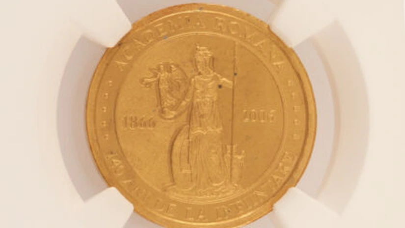 Cea mai valoroasă monedă românească modernă bătută vreodată, scoasă la licitație alături de alte monede unice