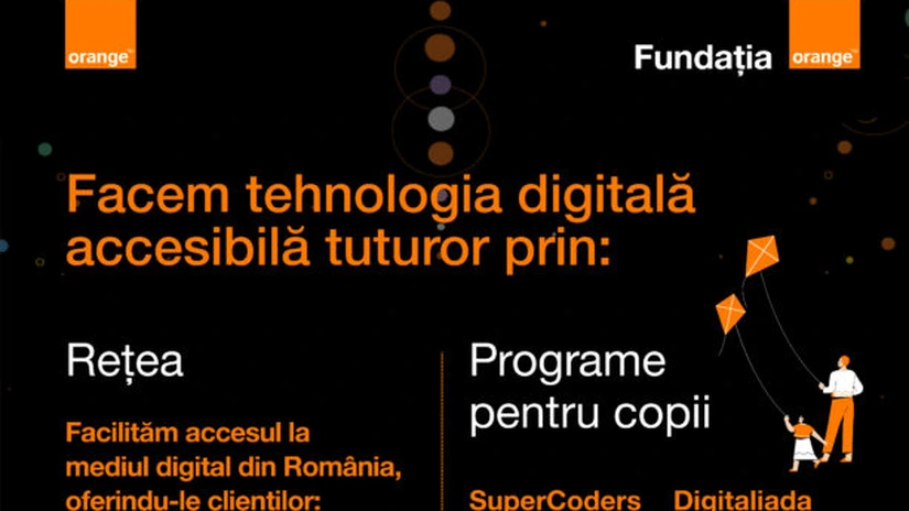 Orange lansează o campanie națională de conștientizare a importanței accesului la tehnologia digitală