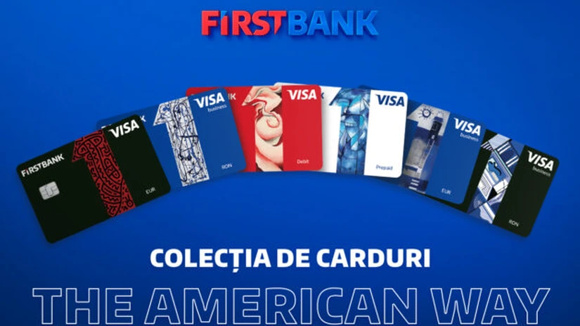 First Bank lansează o nouă colecție de carduri, cu design inspirat din arta americană