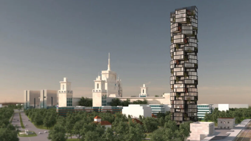 Forty Management a demarat procedurile de autorizare pentru cel mai înalt turn de locuințe din România