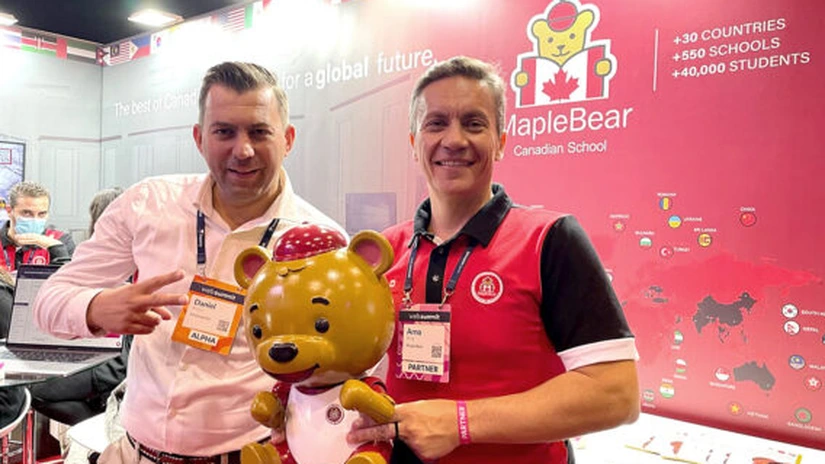 Kinderpedia, platforma românească pentru grădinițe, a semnat un parteneriat cu Maple Bear, cea mai mare rețea canadiană de școli și grădinițe bilingve