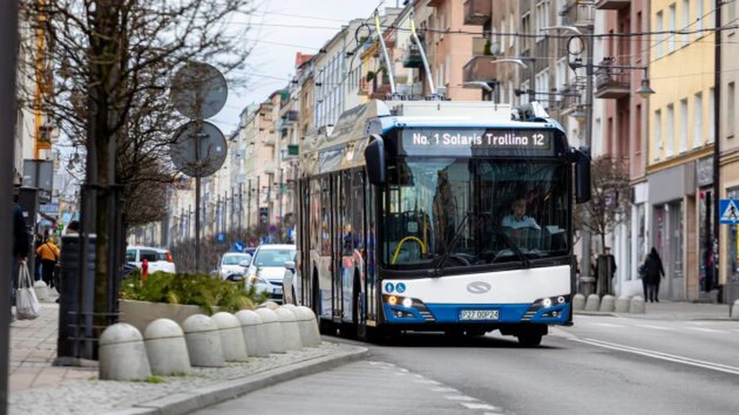 Solaris a mai câștigat o licitație cu Primăria Târgu-Jiu pentru livrarea a 15 troleibuze