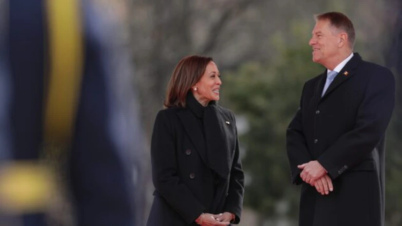 Kamala Harris la Bucureşti - VIDEO
