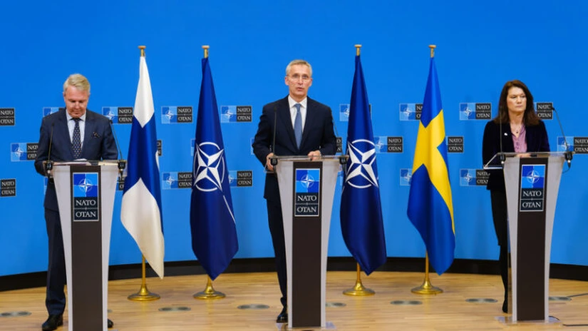 Suedia şi Finlanda anunță că își vor coordona acțiunile privind aderarea la NATO