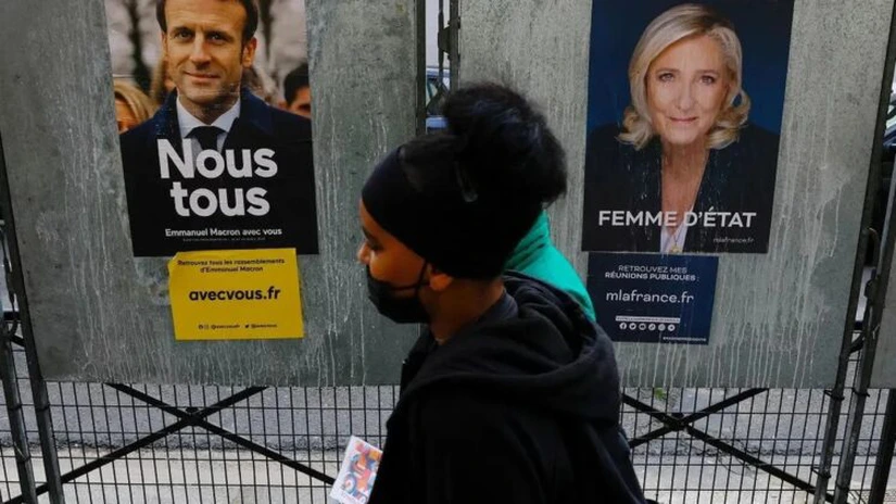 Rezultate finale ale alegerilor din Franța. Macron s-a clasat pe primul loc cu 27,85%, urmat de Le Pen cu 23,15%