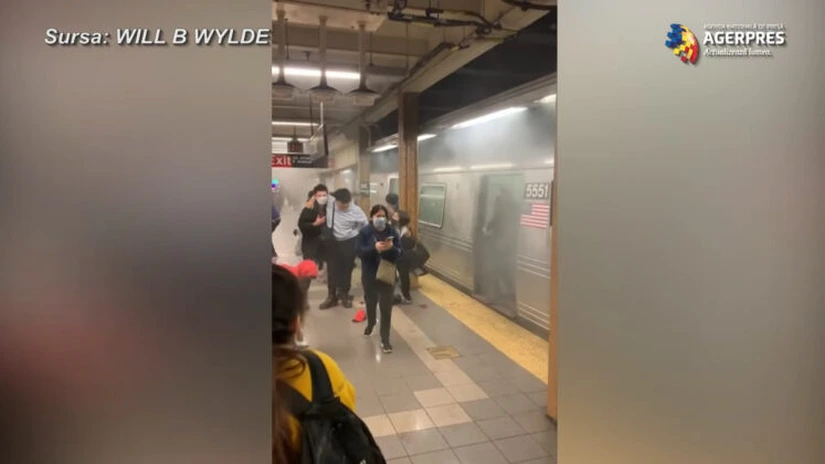 Suspectul care a deschis focul ieri într-o stație de metrou din New York a fost arestat