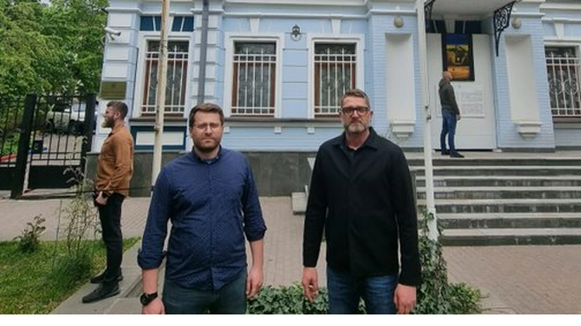 Ambasada Românei la Kiev s-a redeschis astăzi