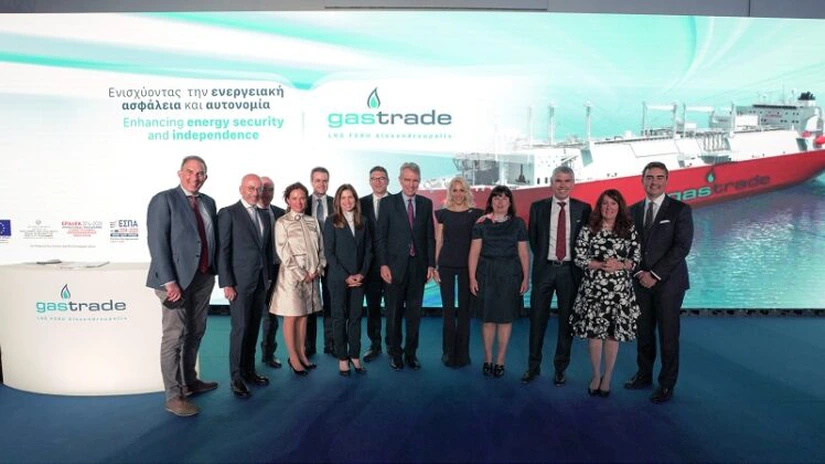 A început oficial construcția terminalului LNG de la Alexandropoulis, din Grecia