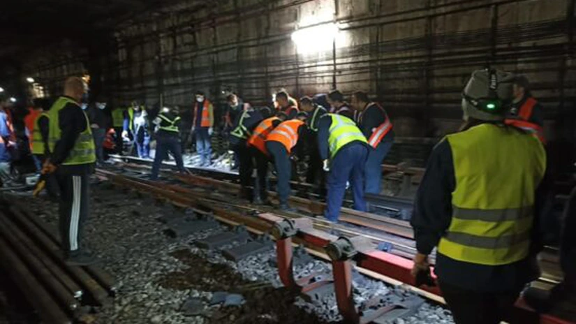 Incident la metrou: Este a patra oară când apare această defecţiune la trenurile CAF - sindicalist