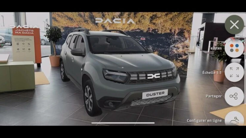 Dacia intră în era realității augmentate