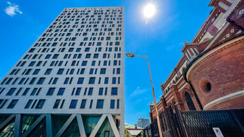 Tribunalul București suspendă, pentru moment, demolarea clădirii de birouri Cathedral Plaza, evaluată la 100 de milioane de euro