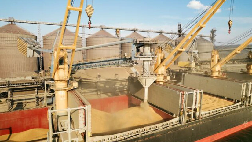 Deblocarea exporturilor de cereale - În portul Odesa, 17 nave ucrainene încărcate cu grâu aşteaptă să plece