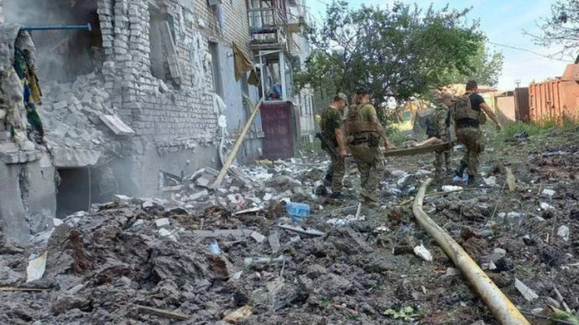 Autoritățile ucrainene au anunțat că au distrus cu rachete o bază a grupului de mercenari Wagner