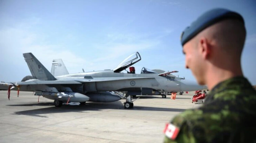 Forţele Aeriene Regale Canadiene îşi încep misiunea de poliţie aeriană în România