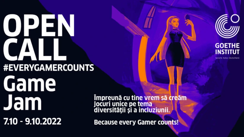 Goethe-Institut îi provoacă pe tineri să dezvolte un joc video relevant social în cadrul unui Game Jam de 48 de ore