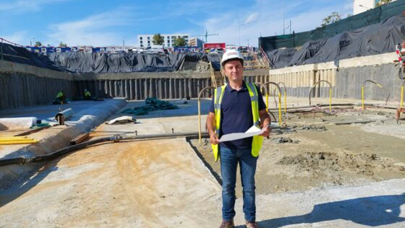 Poveste de şantier sau cum se construiesc zgârie-norii României. Mihai Brăila, inginer şef la STRABAG: „Oamenii nici nu bănuiesc cât efort se depune”
