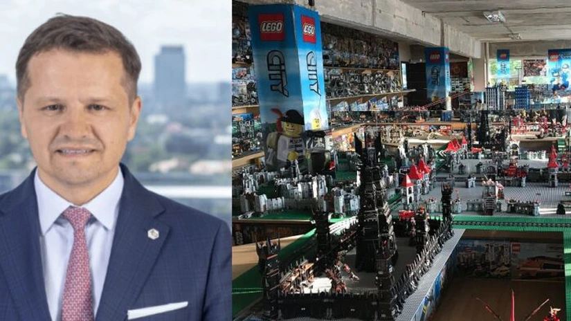 Ștefan Vuza, proprietarul Chimcomplex, spune că trei malluri din București “se bat” pentru colecția lui de jocuri Lego, cea mai mare din lume