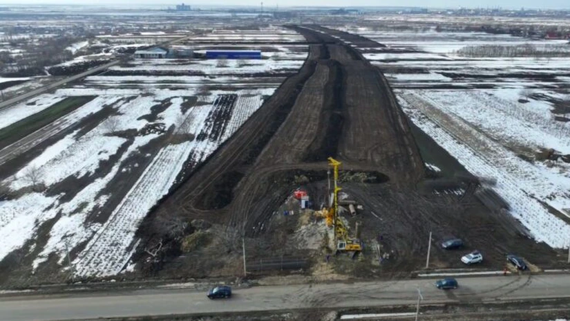 Autostrada Buzău - Focșani: UMB, în grafic pe lotul 1, decopertat în proporție de 70% VIDEO