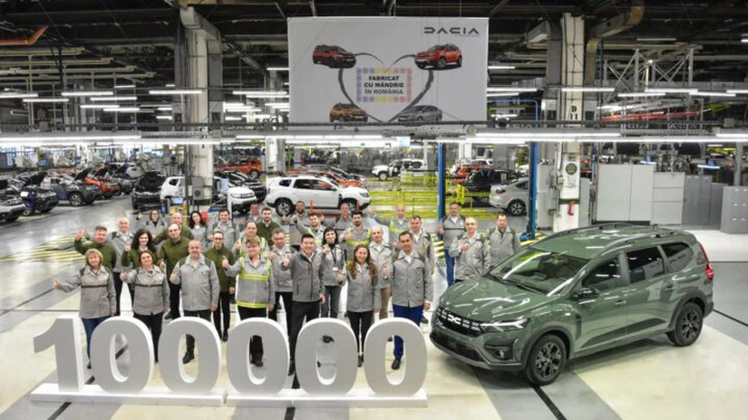 Uzina din Mioveni a produs modelul Jogger cu numărul 100.000