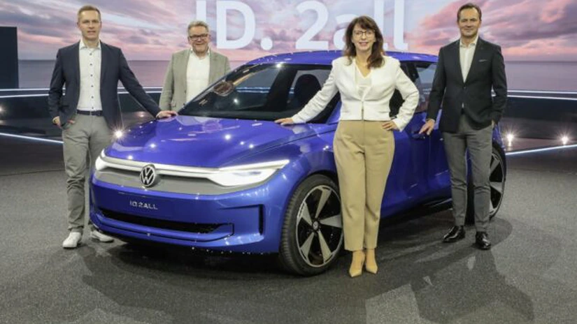 Volkswagen a prezentat conceptul ID.2all, viitor vehicul electric cu un preț de bază sub 25.000 de euro