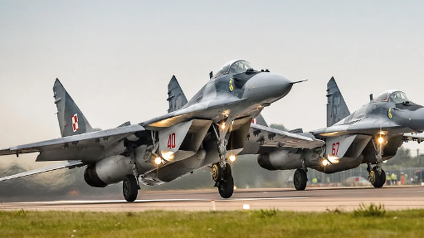 Polonia va transfera Ucrainei patru avioane MIG-29