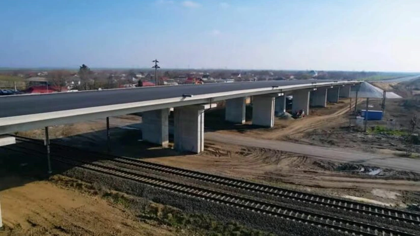 Pasajul de la Drajna va fi dat în trafic în luna mai - secretar de stat FOTO