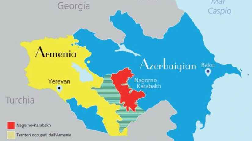 Război Nagorno-Karabah. Armenia şi Azerbaidjanul se acuză reciproc de tiruri de artilerie la frontieră