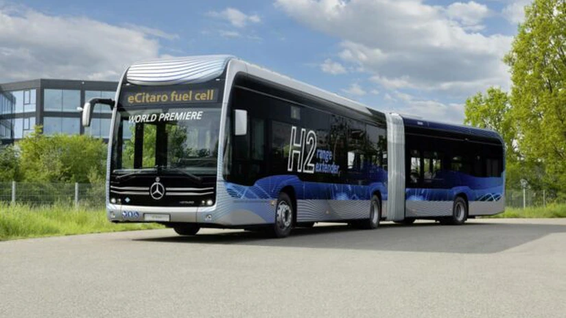Mercedes-Benz eCitaro fuel cell, prezentat la Global Public Transport Summit 2023 din Barcelona