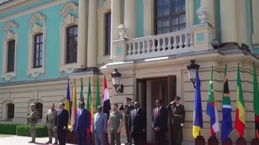 Zelenski exclude orice negocieri cu Rusia. Declarația președintelui ucrainean vine după întâlnirea cu liderii africani veniți să medieze conflictul dintre Kiev și Moscova
