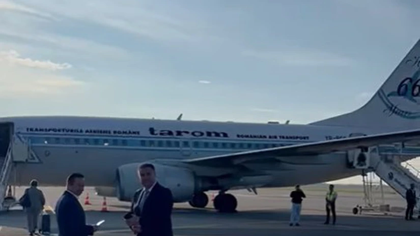 Aeroportul Internaţional Braşov-Ghimbav - Primul avion a aterizat joi dimineaţă, pilotat de Cătălin Prunariu (VIDEO)