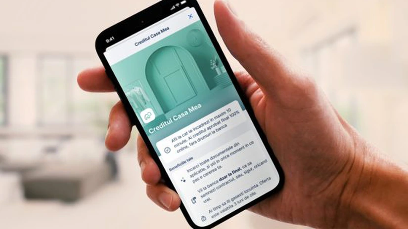 Primul credit ipotecar online din România de la BCR, accesibil direct din aplicația George