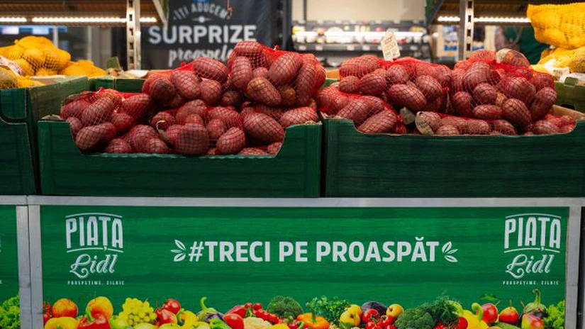 Lidl a avut în 2022 cu peste 26% mai puține legume și fructe românești în magazine decât cu un an în urmă. Ponderea mărfii locale din total a scăzut la 38%
