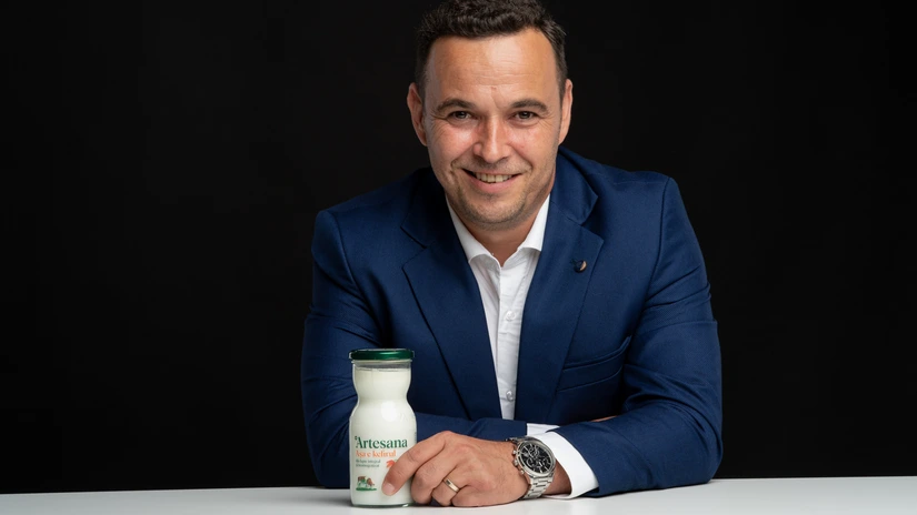 Sergiu Mulțescu este noul director general executiv al producătorului de lapte Artesana