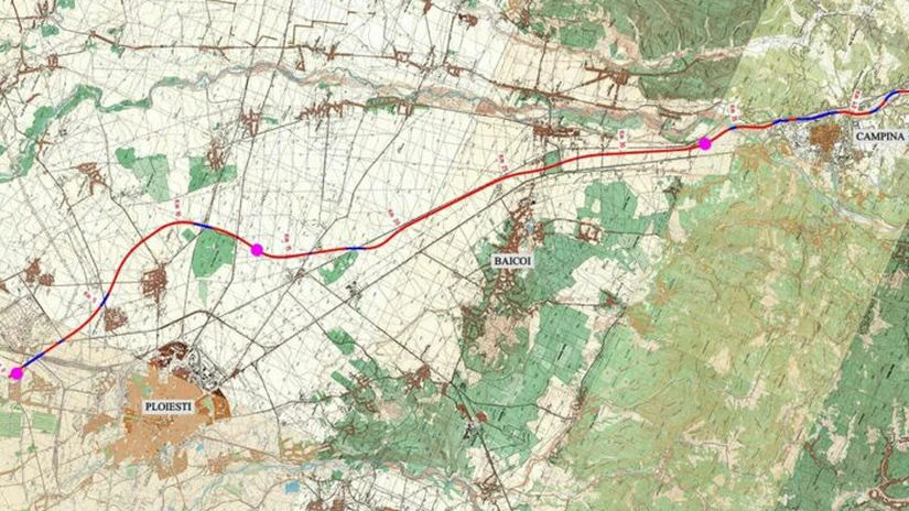 Autostrada Ploiești - Brașov: A fost avizată varianta finală de traseu. Va avea 112,7 km și va costa 5,5 miliarde de euro