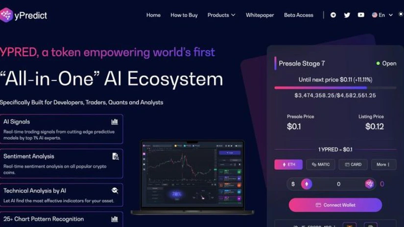 Investește eficient cu yPredict - platforma AI care te ajută în tranzacționarea crypto (P)