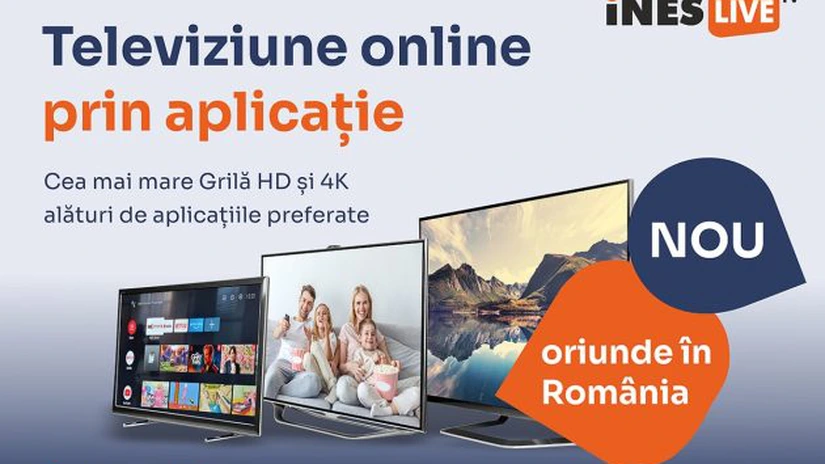 iNES GROUP lansează iNES Live, noua platformă de televiziune prin aplicaţie