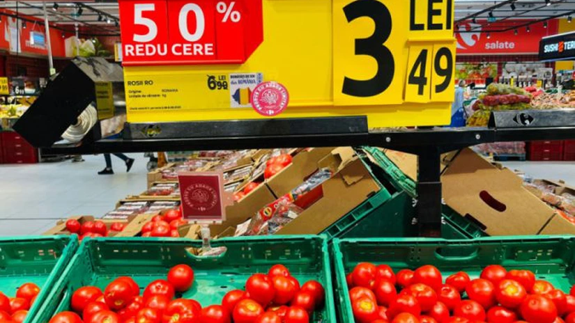 Ministerul Agriculturii: Prețurile la cele 14 categorii de alimente vizate de OUG privind plafonarea adaosului comercial au scăzut cu până la 50%