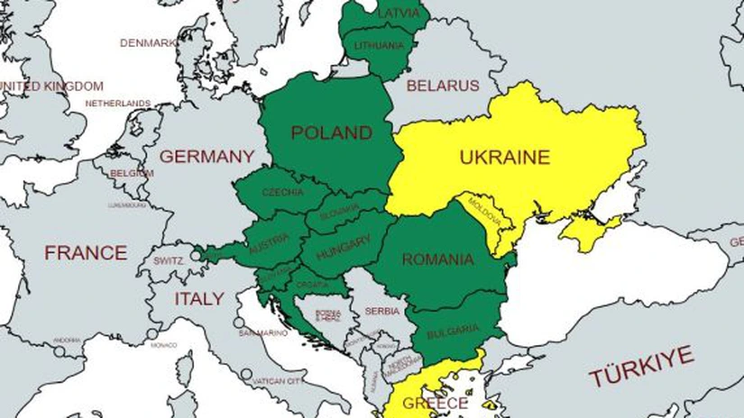 Trei Mări - Iohannis anunţă că iniţiativa ar putea să se extindă. Grecia - stat participant, Ucraina şi R.Moldova, asociate