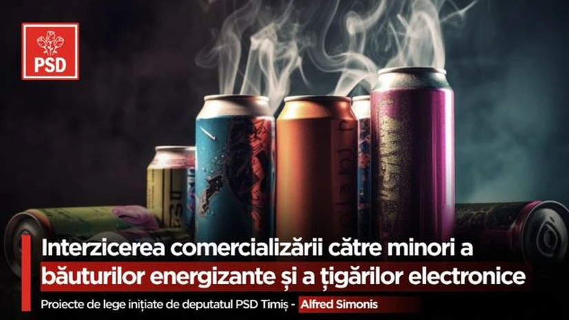 Update: Ce spune conducerea BAT. Două iniţiative pentru interzicerea comercializării către minori a băuturilor energizante şi a ţigărilor electronice - Preşedinte interimar Camera Deputaţilor
