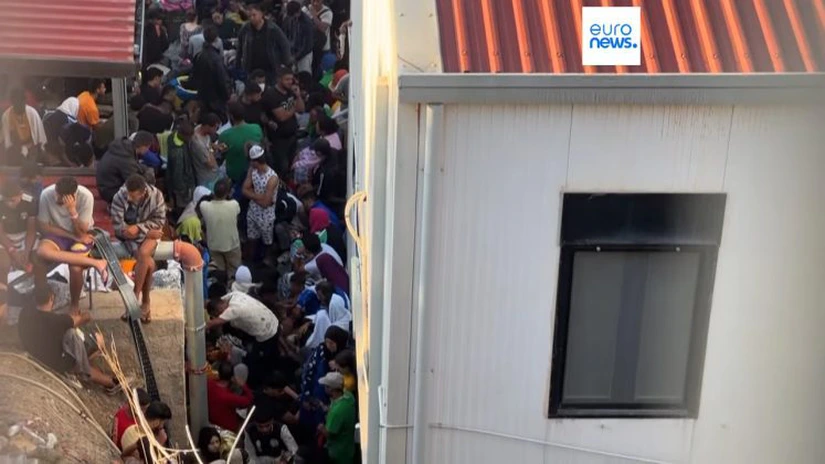 Giorgia Meloni a invitat-o pe Ursula von der Leyen în insula Lampedusa, unde mii de migranți din Africa au ajuns în ultimele zile (Video)