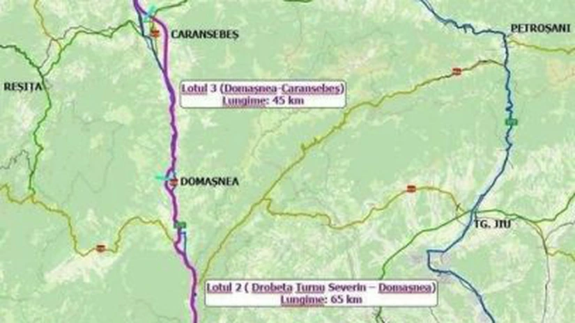 CNAIR a semnat contractul pentru proiectarea lotului 3 al Drumului de mare viteză Filiaşi-Lugoj