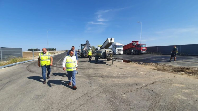 Autostrada Bucureștiului: La sfârșitul anului se va circula pe lotul 2 Sud, între DN5 și DN6 - secretar de stat